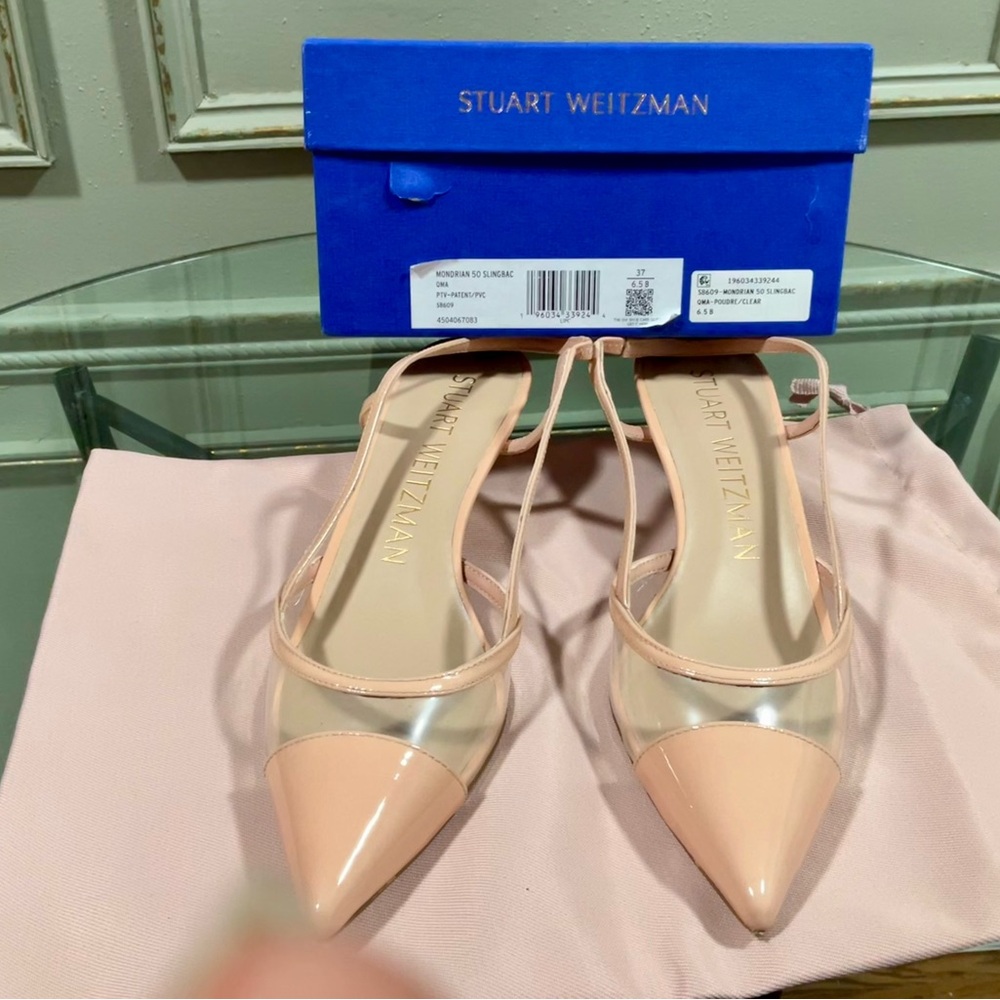 Stuart Weitzman Beige Women's Heels